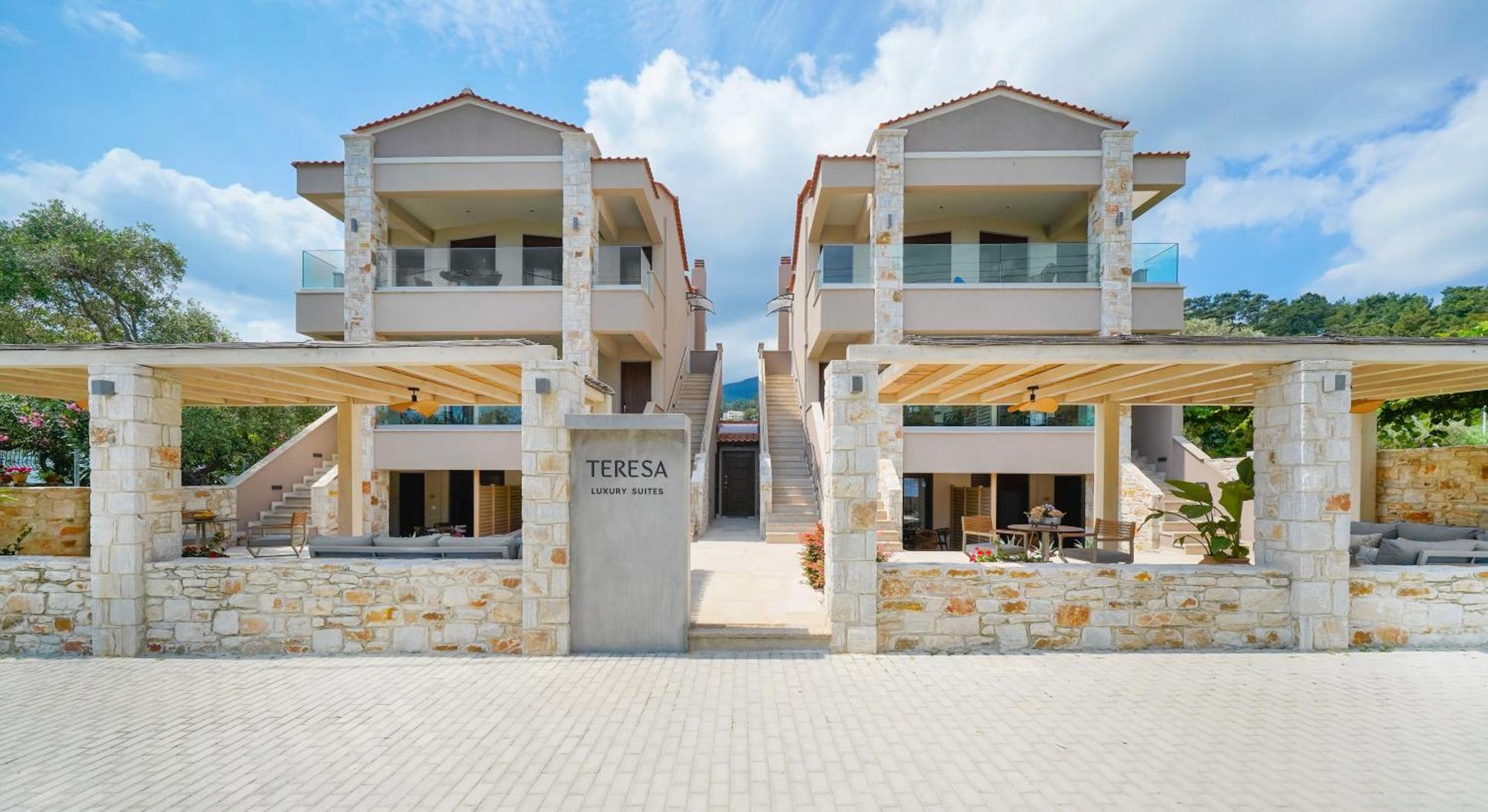 Villa Teresa Luxury Suites Limenas  Bagian luar foto